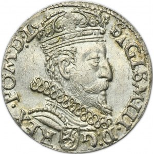 Sigismund III Vasa, 3 Groschen Krakau 1602