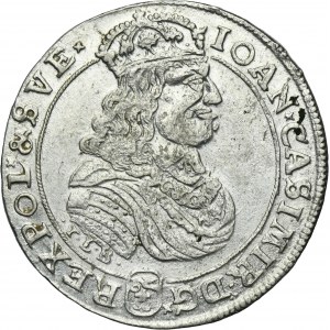 John II Casimir, 1/4 Thaler Bromberg 1668 TLB