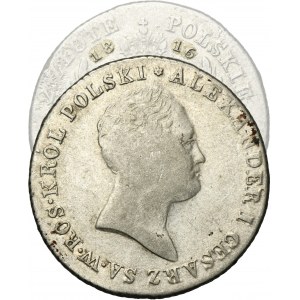 Kingdom of Poland, 2 zloty Warsaw 1816 IB