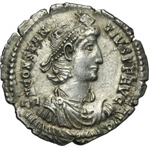 Roman Imperial, Constantius II, Siliqua