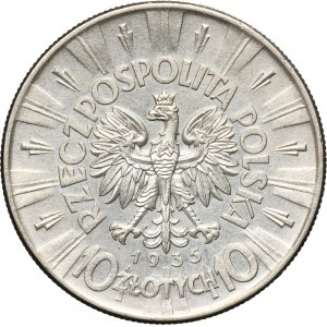 Piłsudski, 10 złotych 1935