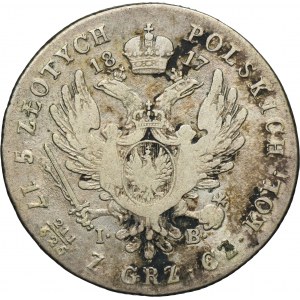 Kingdom of Poland, 5 zloty Warsaw 1817 IB