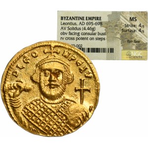 Byzantine Empire, Leontius, Solidus