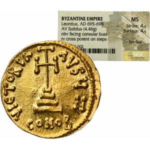 Byzantine Empire, Leontius, Solidus