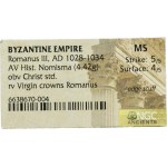 Byzantine Empire, Roman III Argyrus, Histamenon - RARE, ex. Dr. Albrecht Ullrich
