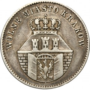 Free City of Krakau, 1 zloty 1835
