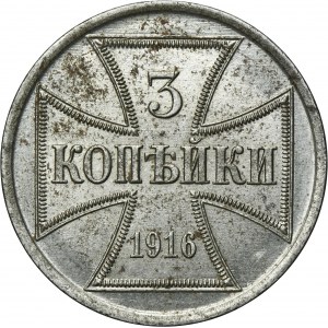 Ost, 3 Kopeck Berlin 1916 A