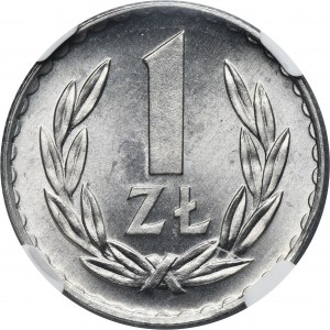 1 złoty 1975 - NGC MS64