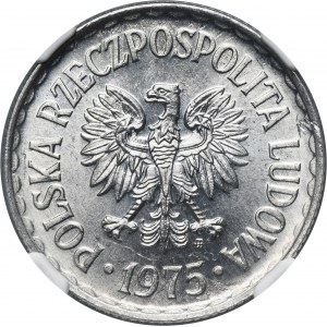 1 złoty 1975 - NGC MS64