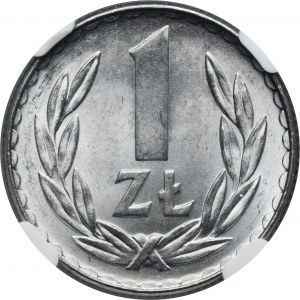 1 złoty 1976 - NGC MS66