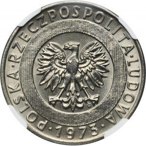 PRÓBA, 20 złotych 1973 Wieżowiec i kłosy - NGC MS66