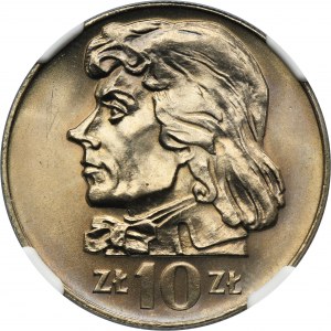 10 złotych 1969 Kościuszko - NGC MS66