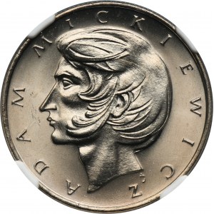 10 złotych 1975 Adam Mickiewicz - NGC MS66