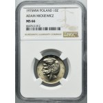 10 złotych 1975 Adam Mickiewicz - NGC MS66