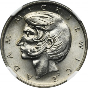 10 złotych 1975 Adam Mickiewicz - NGC MS66