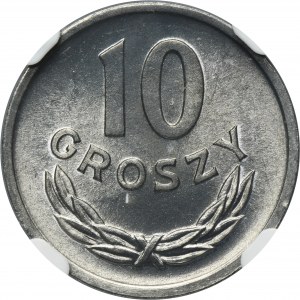 10 groszy 1967 - NGC MS67