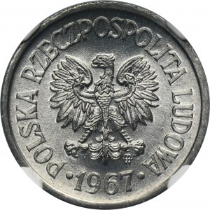 10 groszy 1967 - NGC MS67