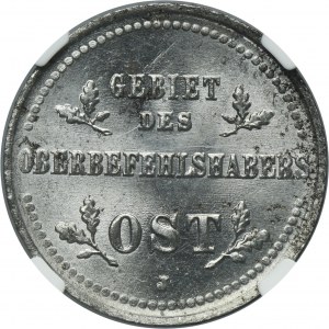 Ost, 1 Kopeck Hamburg 1916 J - NGC MS62
