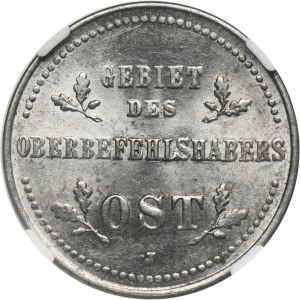 Ost, 1 Kopeck Hamburg 1916 J - NGC MS62