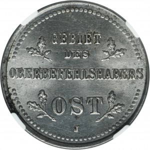 Ost, 1 Kopeck Hamburg 1916 J - NGC MS62