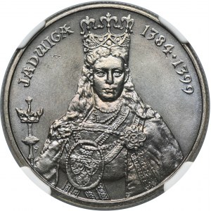 100 złotych 1988 Jadwiga - NGC MS67