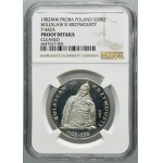 PRÓBA, 200 złotych 1982 Bolesław III Krzywousty - NGC PROOF DETAILS