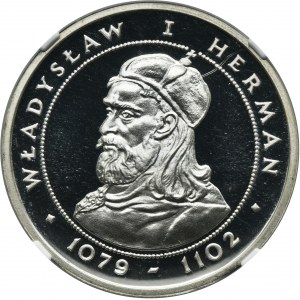 200 złotych 1981 Władysław I Herman - NGC PF69 ULTRA CAMEO