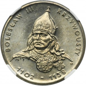 50 złotych 1982 Bolesław III Krzywousty - NGC MS64