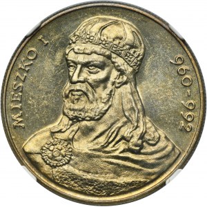 50 złotych 1979 Mieszko I - NGC MS64