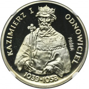 PRÓBA, 200 złotych 1980 Kazimierz I Odnowiciel - NGC PF68 ULTRA CAMEO