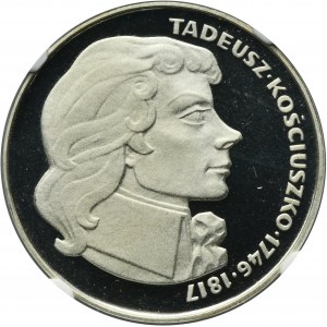 100 złotych 1976 Tadeusz Kościuszko - NGC PF68 ULTRA CAMEO