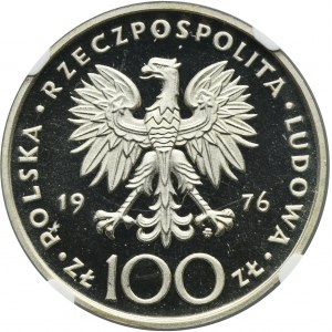 100 złotych 1976 Tadeusz Kościuszko - NGC PF68 ULTRA CAMEO