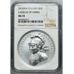 Skarby Stanisława Augusta, 50 złotych 2015 Władysław Warneńczyk - NGC MS70
