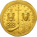 Byzantine Empire, Basil II and Constantine VIII, Histamenon - VERY RARE