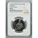 PRÓBA NIKIEL, 50 złotych 1979 Mieszko I - półpostać - NGC MS67