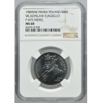 PRÓBA NIKIEL, 500 złotych 1989 Władysław II Jagiełło - NGC MS68