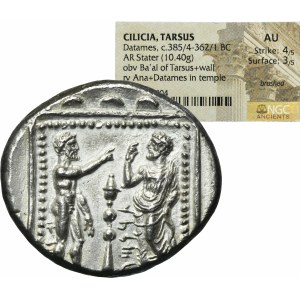 Greece, Cilicia, Tarsos, Datames satrap, Stater - VERY RARE