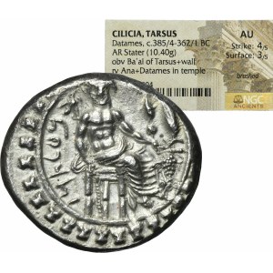 Greece, Cilicia, Tarsos, Datames satrap, Stater - VERY RARE