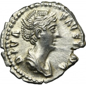 Roman Imperial, Faustina I, Posthumous Denarius