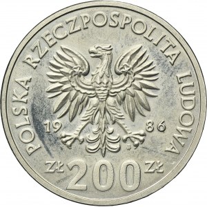 PRÓBA, 200 złotych 1986 Władysław I Łokietek