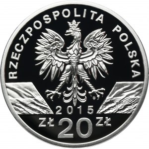 20 złotych 2015 Pszczoła Miodna