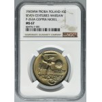 PROBE, 10 Zloty 1965 VII Wieków Warszawy - NGC MS67