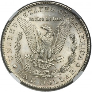 USA, 1 Dollar San Francisco 1881 S - Morgan - NGC MS64
