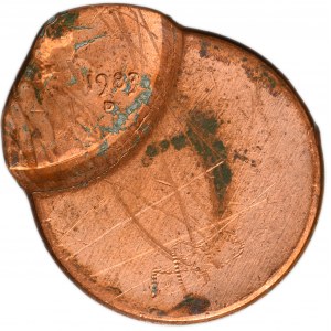 MINT ERROR, USA, 1 Cent Denver 1983 D