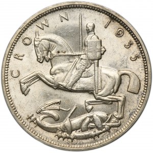 Great Britain, George V, 1 Crown London 1935 - Silver Jubilee
