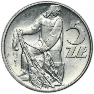 5 złotych 1960 Rybak