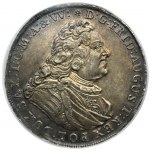 Augustus III of Poland, Thaler Dresden 1738 FWôF - NGC MS63 - SUPERB