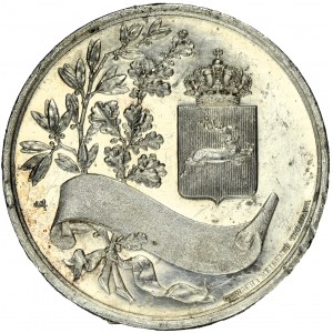 Medal of the Industrial-Agricultural Exhibition in Lublin 1901 - RARE, SILVER