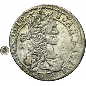 John II Casimir, 1/4 Thaler Vilnius 1664 - RARE, ex. Potocki