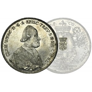 Clemens Wenzel, Thaler Günzburg 1773 SC - RARE